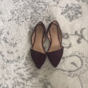 Eggplant purple flats